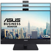 Asus Be24ecsnk 24” Ips Full Hd Video Conferencing Adjustable 2mp Webcam Ai Noise Canceling Mic, Speakers & Height Adjustable & Usb C Docking & Rj45 - CompuMe